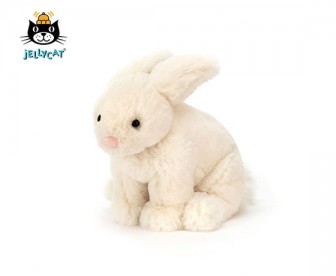 Jellycat 乳白色雷利兔子(小号:16厘米) Jellycat 乳白色雷利兔子(小号:16厘米)